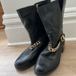 Size 11 Vince Camuto Black Keshia Moto Boot. Great condition